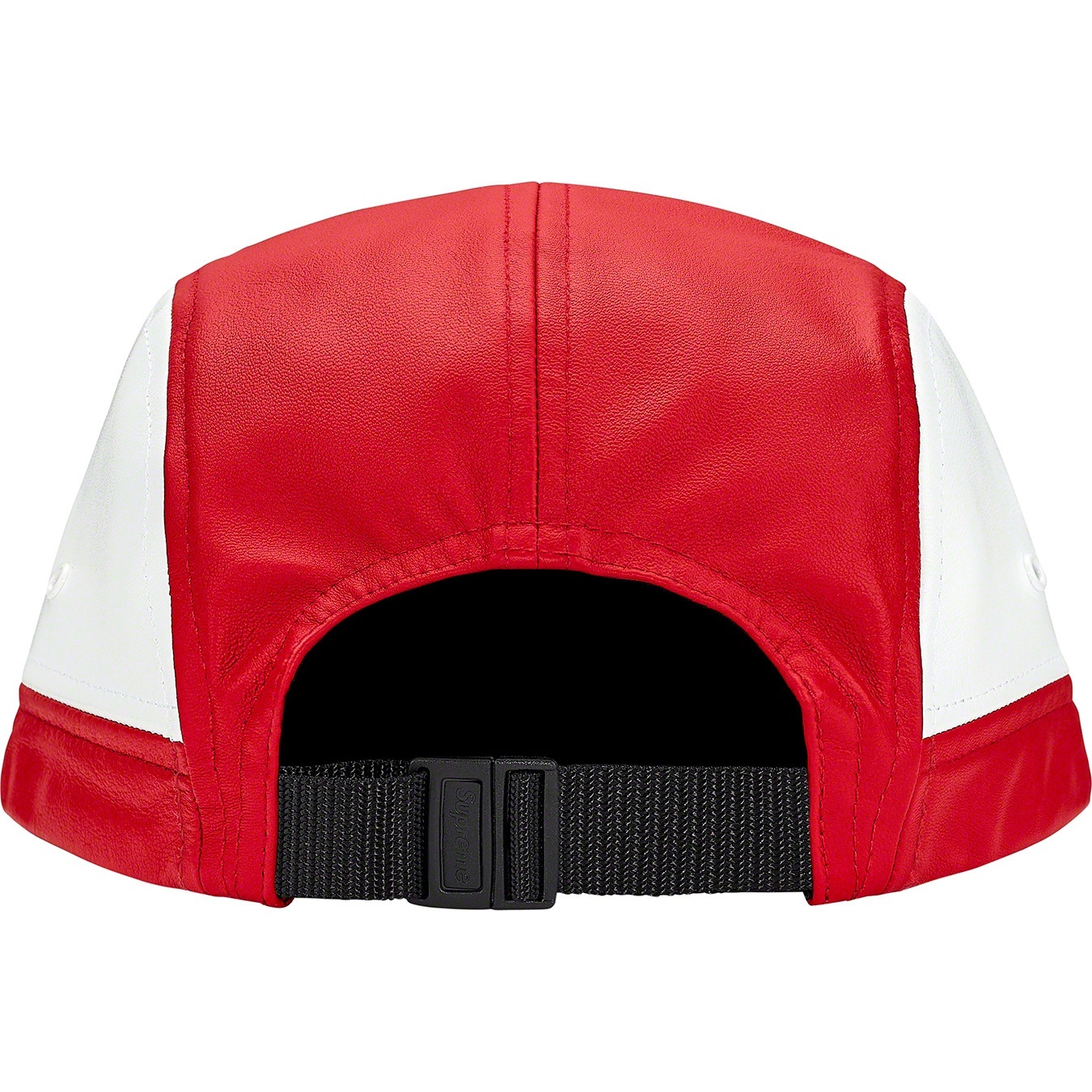 2-Tone Leather Camp Cap view 3